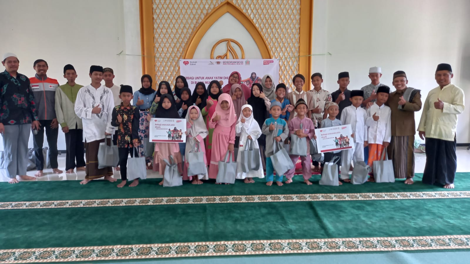 Santunan Yatim & Dhuafa dan Syukuran Masjid Al-Arif Kota Malang 